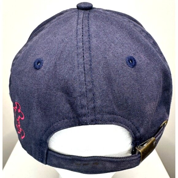 DISNEYLAND AUTHENTIC Hat Genuine Quality Goods Baseball Cap Navy Blue - Picture 4 of 7